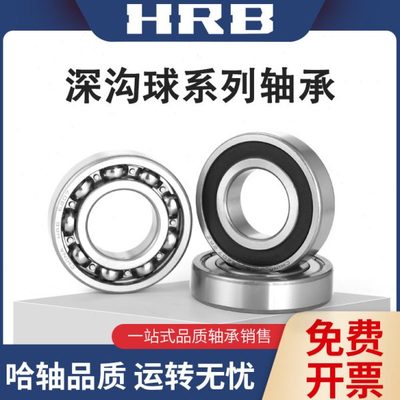 哈尔滨HRB轴承6316 6317 6318 6319 6320 2RZ 2Z