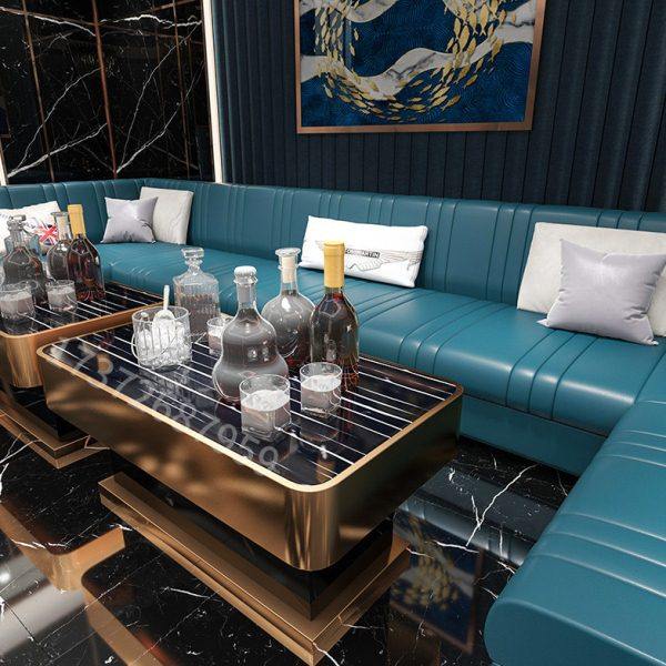 2023新款ktv茶几台酒吧包厢卡座不锈钢茶几会所发光玻璃茶几吧台,商业/办公家具,酒吧桌,淘宝优惠券,粉丝福利购,淘宝优惠卷