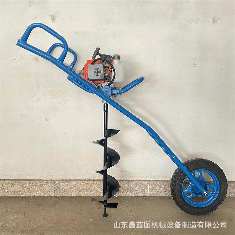 手提式植树挖坑机 多功能果树施肥打洞机 大棚水泥桩钻坑机