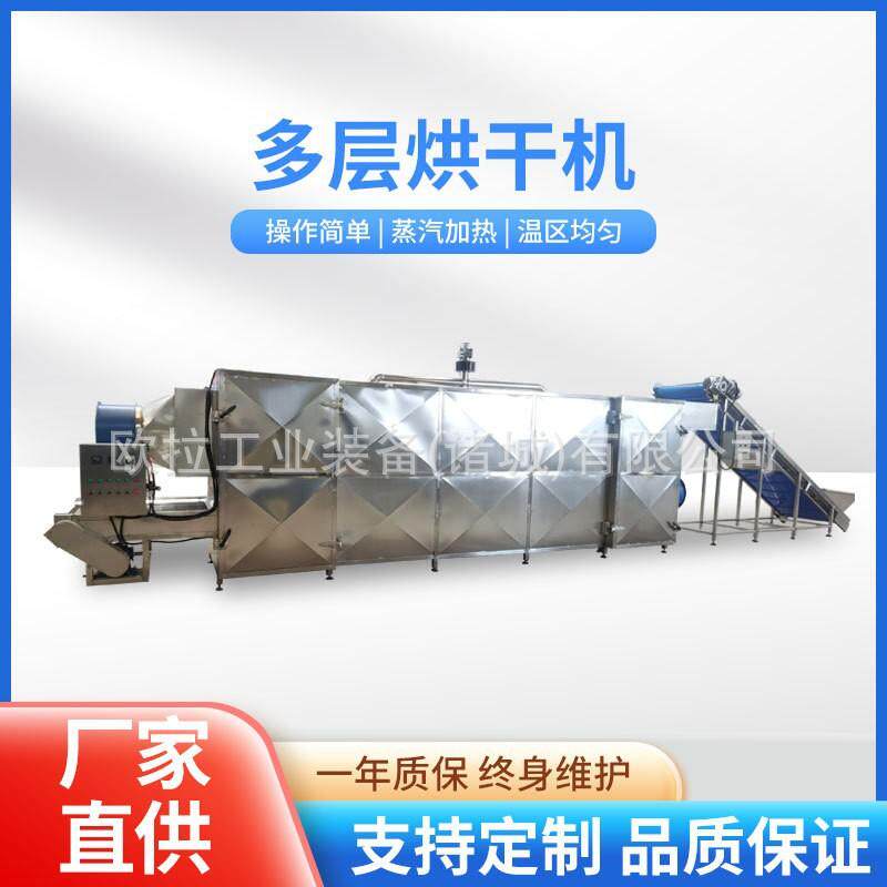 水果片烘干设备 辣椒紫甘薯烘干机网带 全自动果蔬烘干线