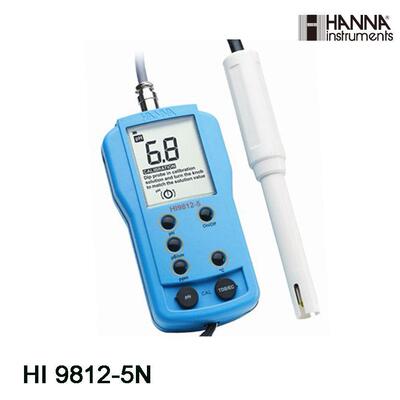 意大利哈纳 HI9812-5/9812-51 pH/EC/TDS/℃测量仪 便携式EC仪
