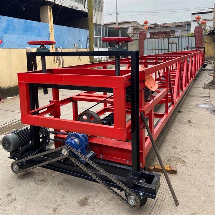 桥梁三轴摊铺机 圆滚筒隧道震动梁 8米柴油摊铺机