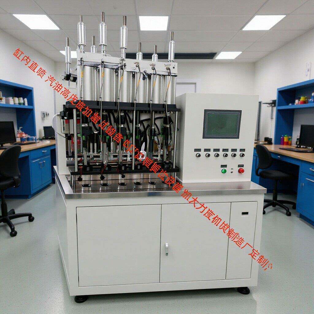 定制生产燃油车低压GDI汽油喷油器试验台 运行油量压力测量
