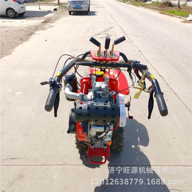 大葱用开沟培土机 自走式田园管理机 大棚种植开沟机