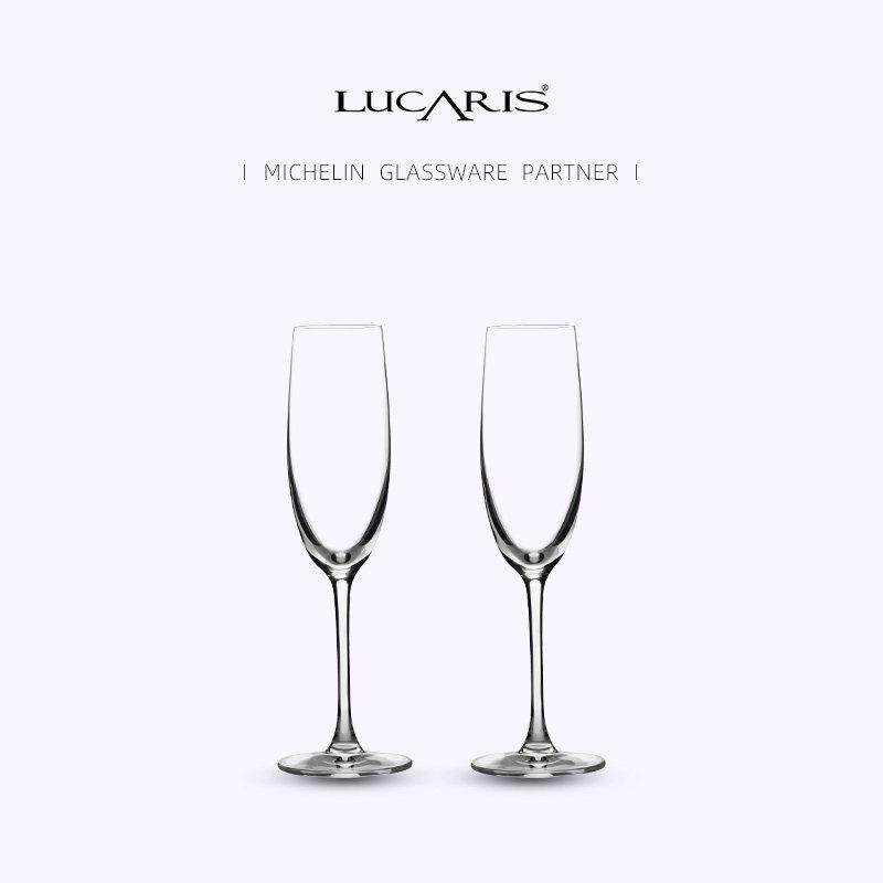 Lucaris进口水晶玻璃红酒杯酒家用商用高颜值轻奢爆款香槟酒欧式