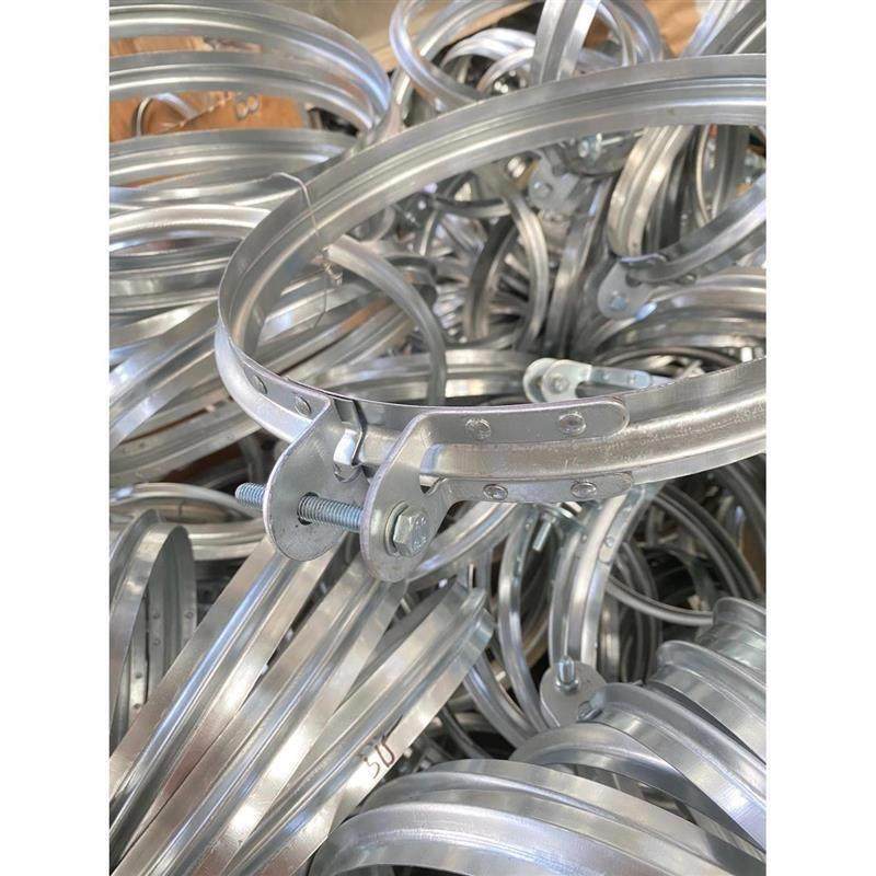 镀锌卡箍 通风管道抱箍圆形管件抱卡多种规格不锈钢V形夹厂家直供,标准件/零部件/工业耗材,气缸,淘宝优惠券,粉丝福利购,淘宝优惠卷