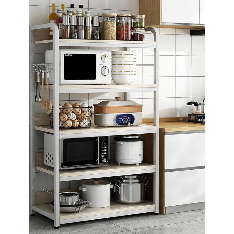 厨房置物架家用多功能锅架落地多层微波炉收纳架子烤箱储物架货架,厨房/烹饪用具,微波炉置物架,淘宝优惠券,粉丝福利购,淘宝优惠卷