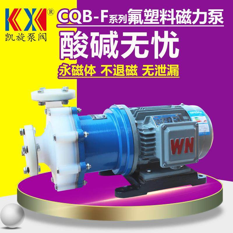 CQB65-50-160F氟塑料泵酸溶液提升泵耐高温磁力驱动泵安徽