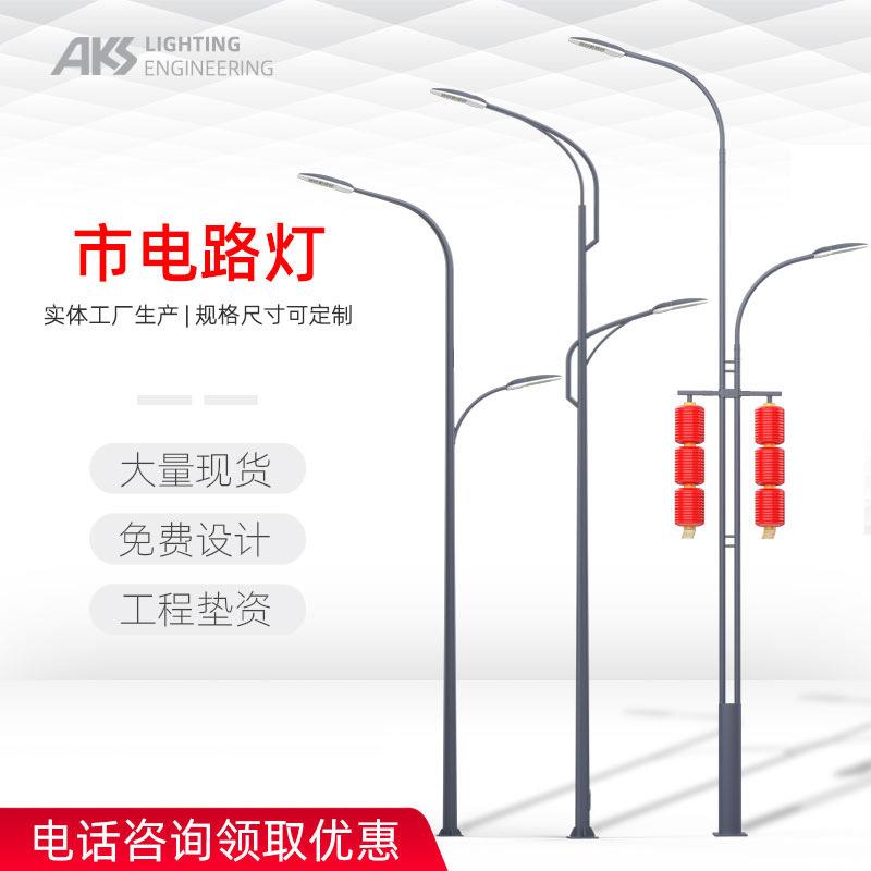 市电路灯厂家直供城市街道市电路灯LED市电路灯智能