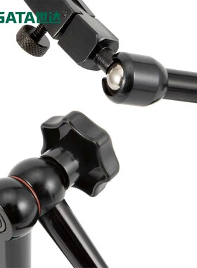 世达磁力表座百分表支架强力磁性磁座万向磁铁开V关式91566