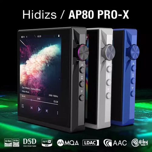 hidizs海帝思AP80pro-X无损音乐播放器hifi发烧级便携MP3电子书