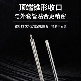 不锈钢输精枪母牛用卡簧输精枪兽用配种枪牛人工授精枪输精针器