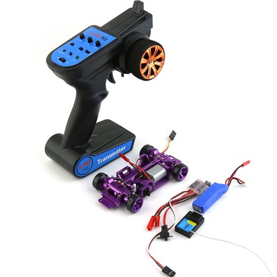 RC专业蚊车TS 1/28 全金属CNC车架 竞速漂移遥控车赛车Z 漂移轮胎