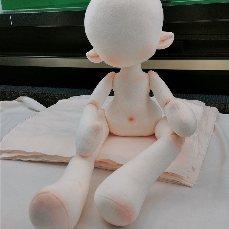 鬼妈妈素体玩偶成品50cm纽扣珠子棉花娃娃素M体成品3D开版第五人