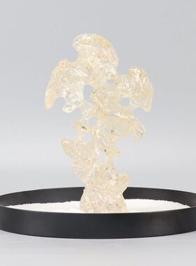 样板房微景观太湖石茶几禅意玄关现代摆件创意书房装饰品新中式