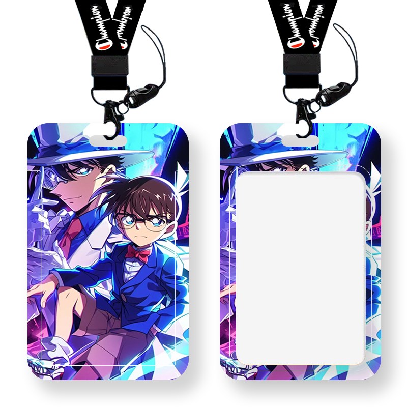 学生校园卡公交地铁卡工作证w校卡饭卡开学用品带挂绳怪盗基德卡