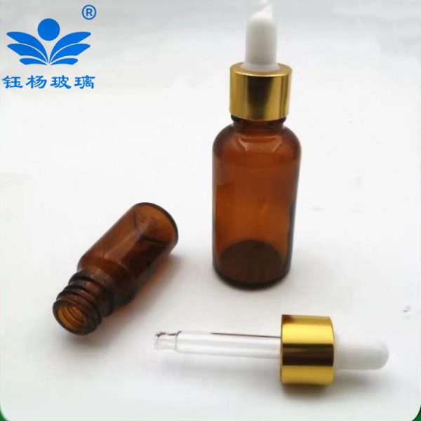 玻璃棕滴瓶精油瓶10ml滴管精油瓶精油瓶子调配瓶分装瓶玻璃