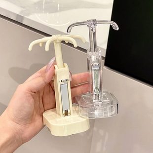厨房旋转挂钩吸盘免打孔无痕壁挂锅铲勺子厨具挂架六爪收纳置物架