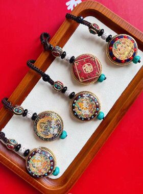 手机绳宫里物法钥匙挂件黄黑才普贤菩萨观音千手北京流通处结代请