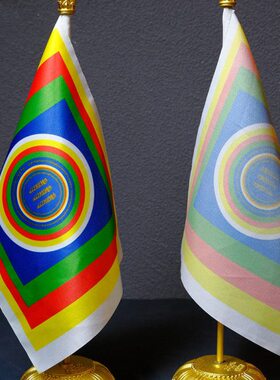 包邮任运事成桌旗杵钢制旗息增怀诛礼盒装十字金刚桌面摆件莲花