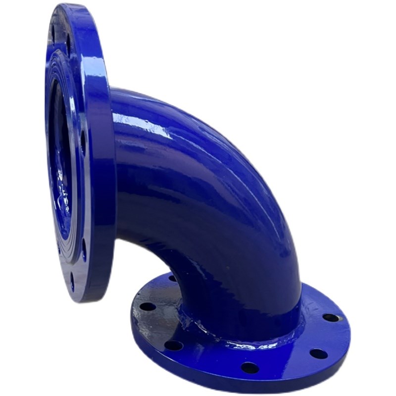 碳钢双法兰90度弯头焊接无缝涂塑弯管