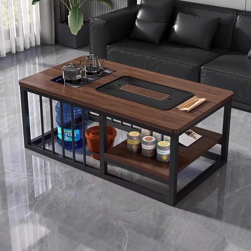 茶几客厅家用小户型办公室全自动茶台简易泡茶套装一体式功夫茶桌