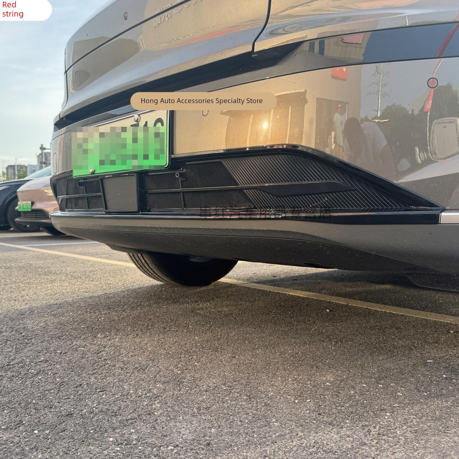 适用于乐道L90防虫网前中网散热水箱冷凝器防尘防护改装专用外观l