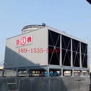 良机冷却塔玻璃钢横流方形冷却塔低噪音空调机组冷却散热水塔