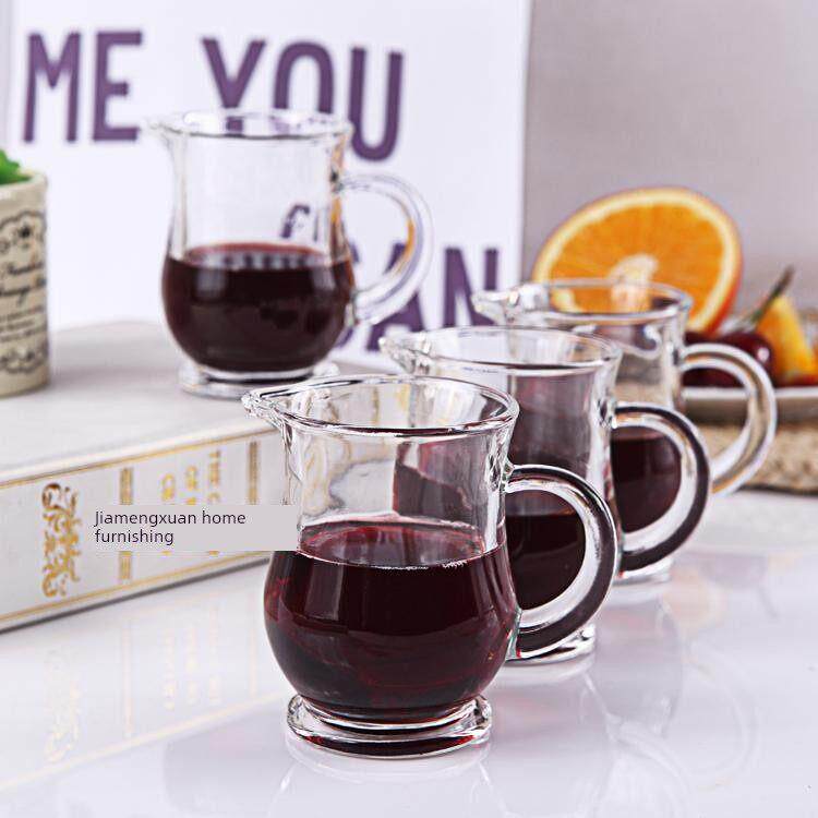 加厚配酒器，白葡萄酒醒酒器，玻璃烈酒杯，有刻度的酒壶，男杯，