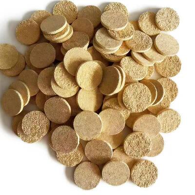 铜粉末滤芯微孔圆过滤