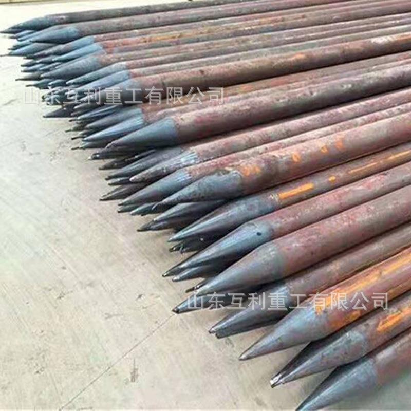 隧道支护注浆用小导管冲孔机 尖头机 金属圆管小导管尖头成型机