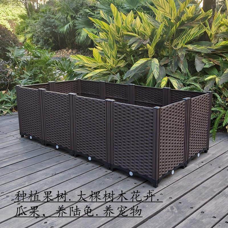 露台户外庭院种植箱 宽80cm高52cm 大棵树木种菜盆养宠物龟盆,鲜花速递/花卉仿真/绿植园艺,花盆,淘宝优惠券,粉丝福利购,淘宝优惠卷