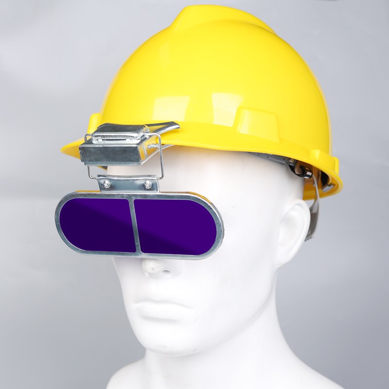 炼钢镜观火镜看火镜炉前工作业防护眼镜钢厂防弧光火焰耐高温眼镜