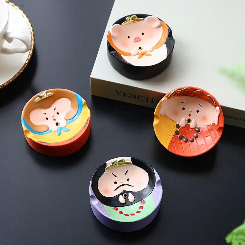 福气西游系列摆件卡通悟空客厅装饰桌面小摆设创意线香插实用礼物