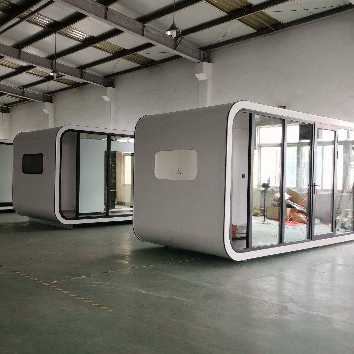 户外露营双层苹果舱移动民宿房屋集装箱苹果仓民宿房太空舱房