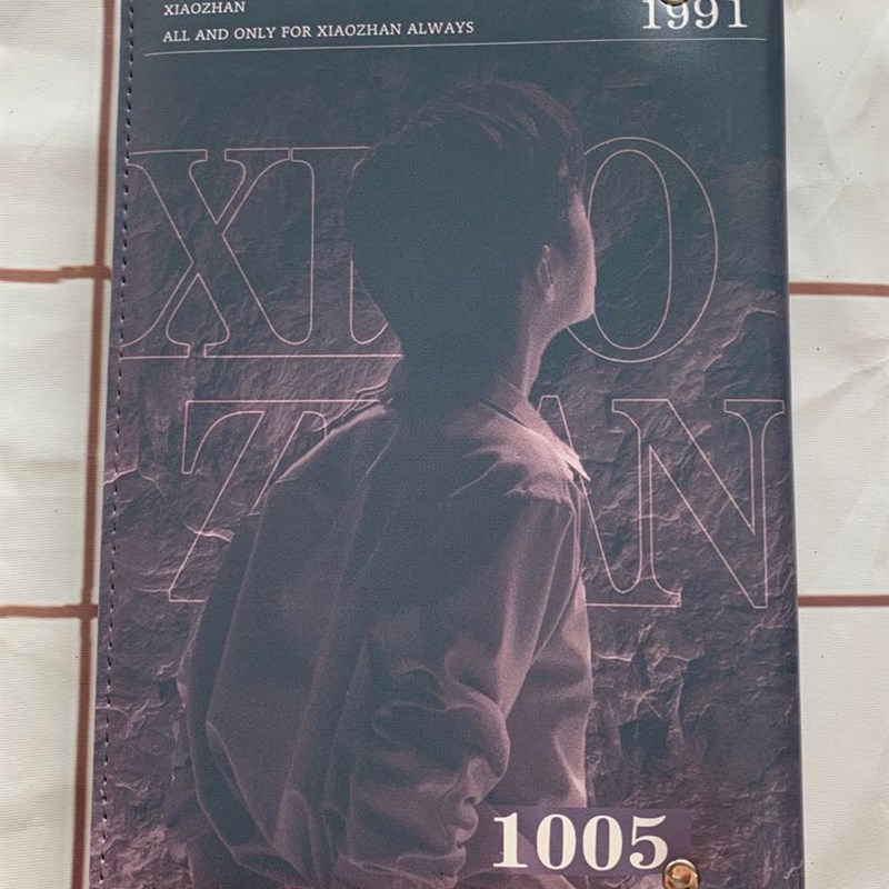 包邮皮质票夹封面定制追星收纳透卡专辑小卡活页收纳册明信片收纳