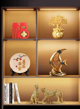 现代酒柜装饰品客厅摆件轻奢高档家居电视暴力熊红酒架高级感小众