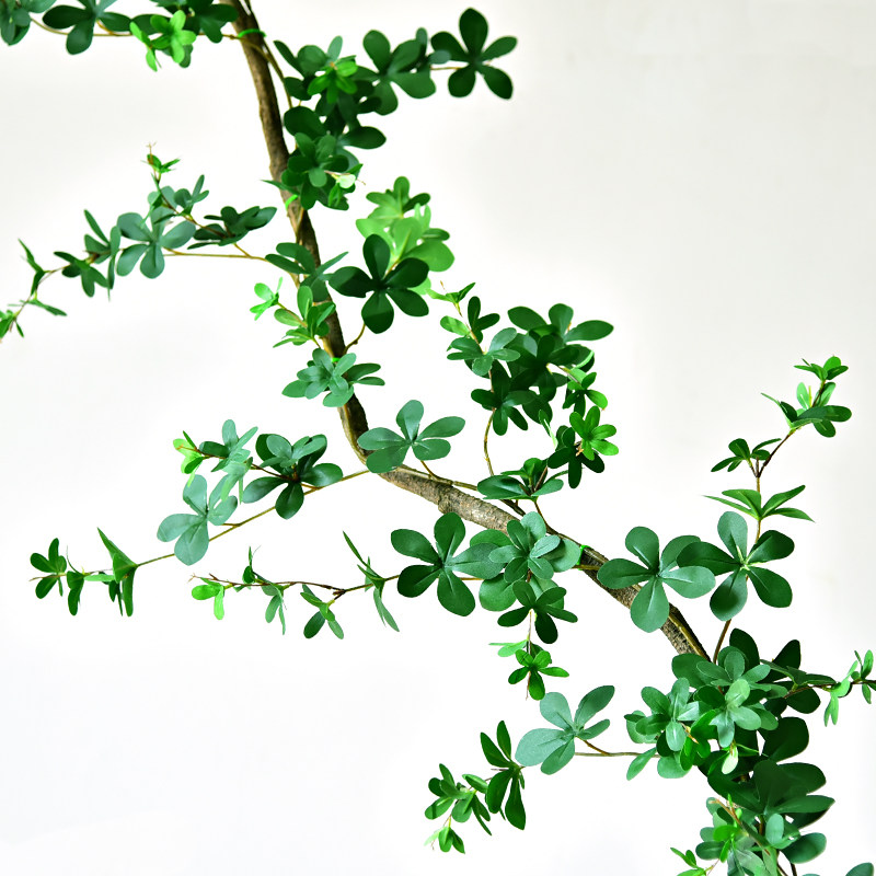 仿真招财树叶藤条绿植假