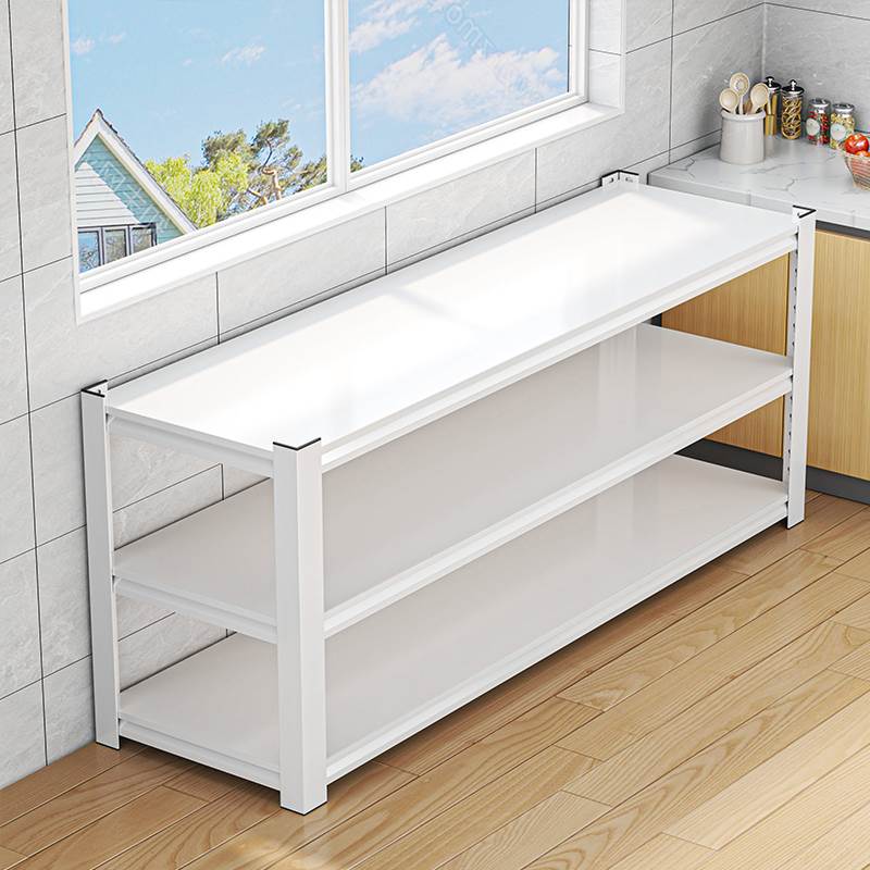 厨房置物架家用落地多层橱柜多功能微波炉架子烤箱锅架收纳架货架