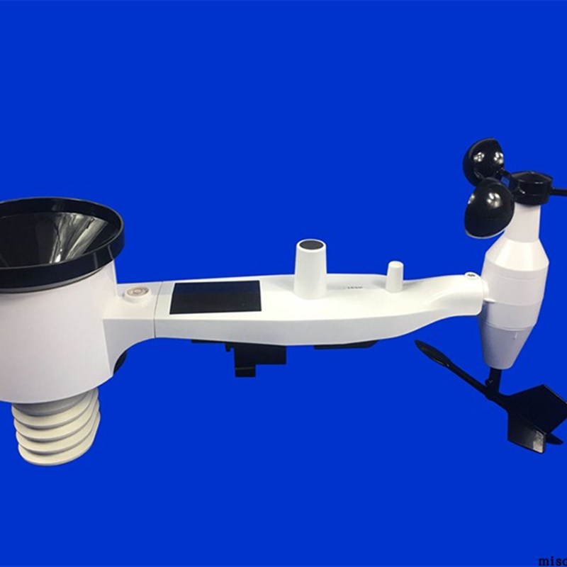 无线气象仪室内外温湿度雨量计风向风速测量家用气象仪