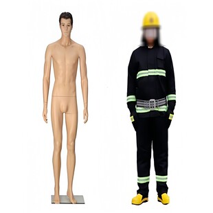 消防训练假人模特假人可动塑料人体模特应急演练演习假人模型吓.