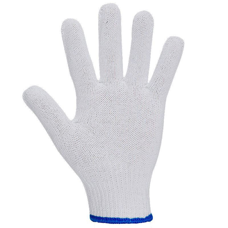 手套劳保 棉线棉纱尼龙加厚耐磨手套 劳工L汽修工作男工地干活手