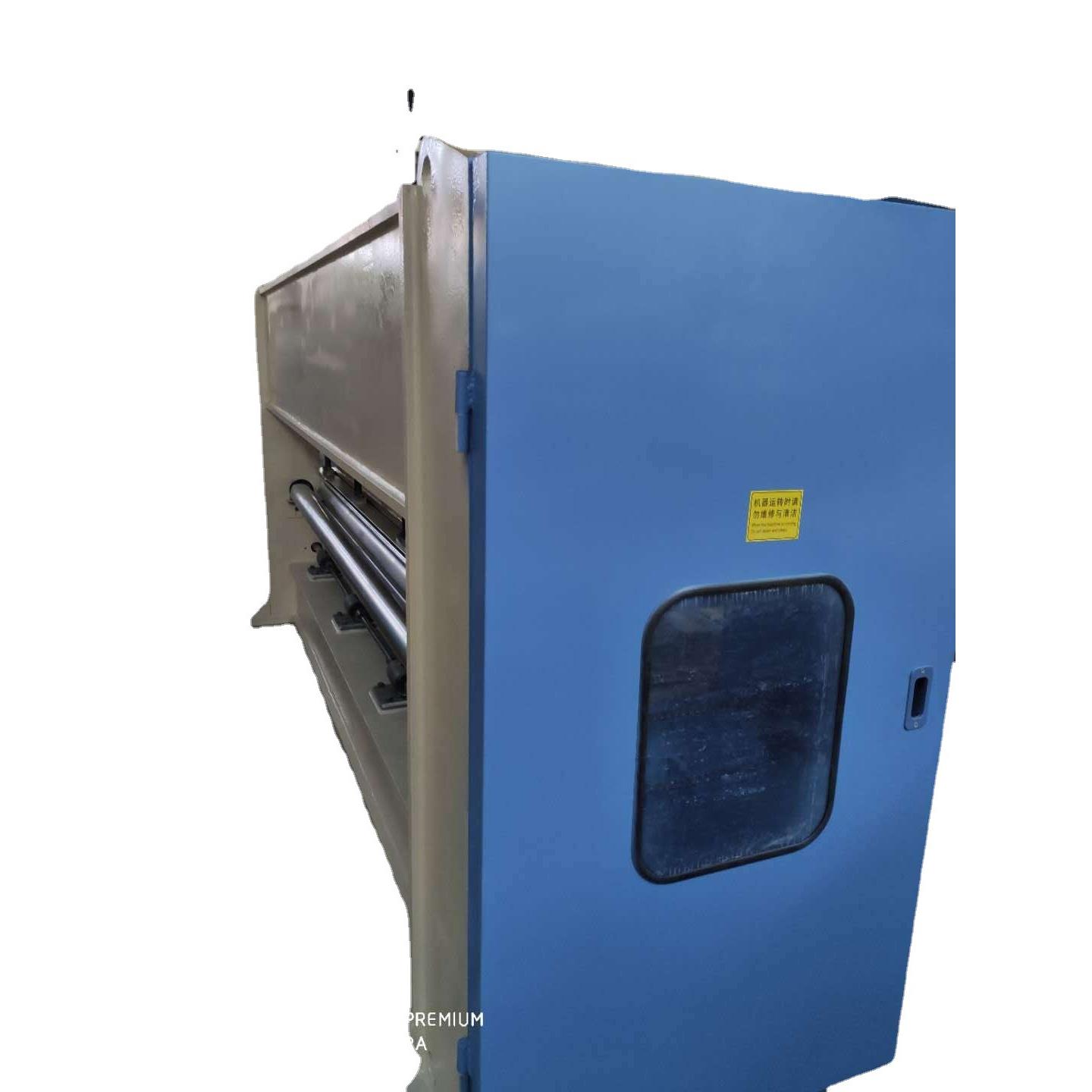 厂家供应顶板式羊毛开松机棉纺粗纱开花机中高速羊毛梳理