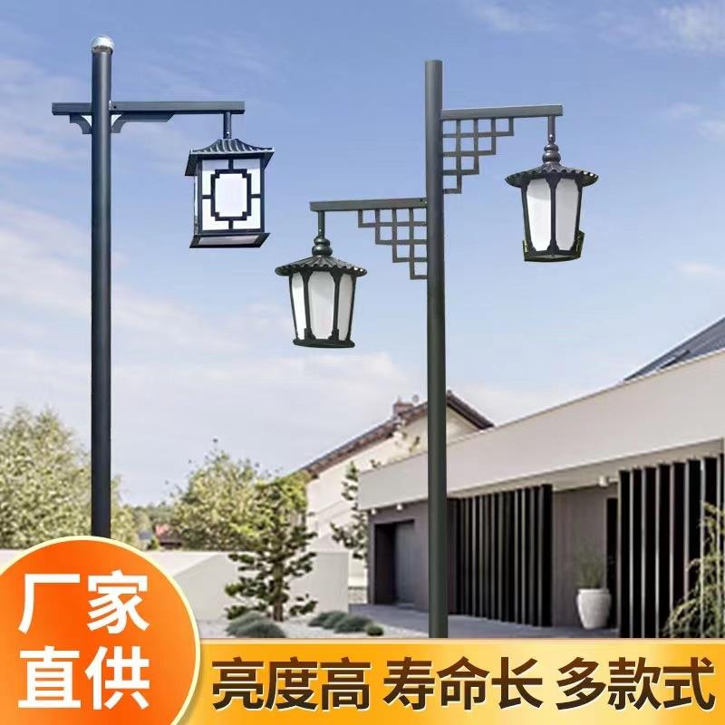 源头厂家太阳能欧式仿古庭院灯户外防水3米小区园林灯笼LED道路灯