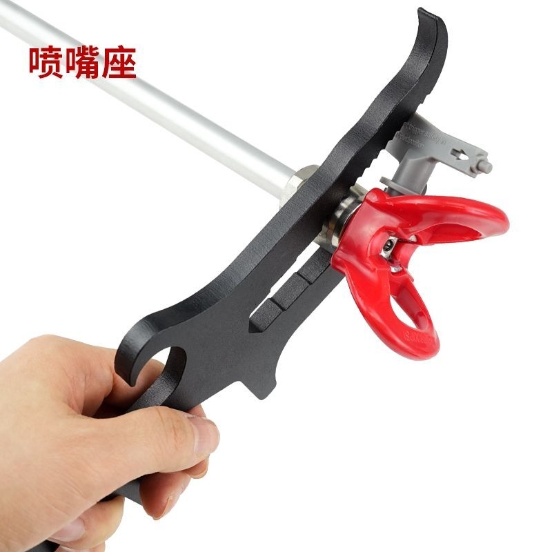 10合1无气喷涂机配件大全多功能维修利扳手开桶神器万能扳手工具