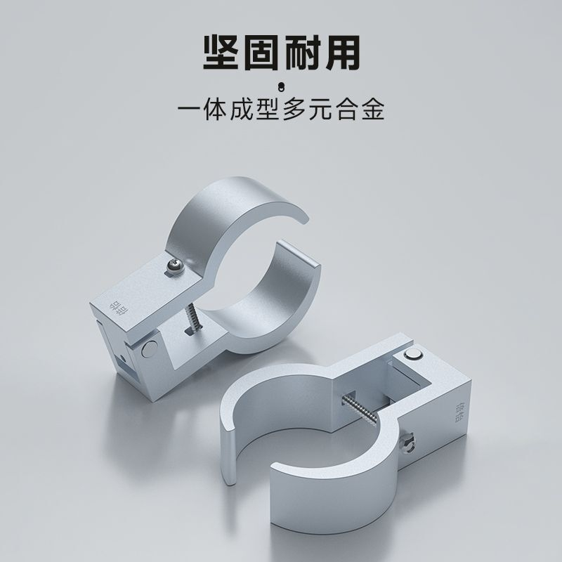 阳台晾衣架万用吊球吊环老款扇形杆通用饰球晾杆管套管箍钢丝吊钩