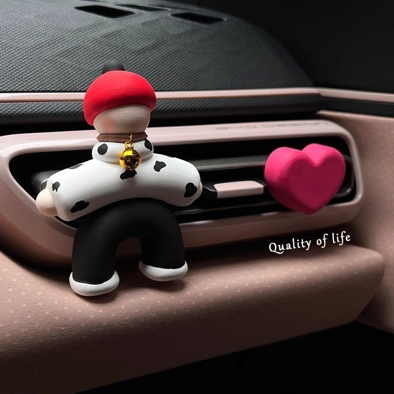 热门推荐车载香薰香水汽车空调出风口扩香石创意车内装饰创意摆件