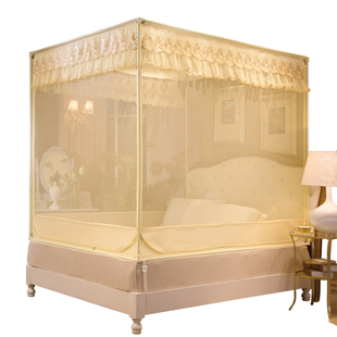 2021年新款 三开门蒙古包 儿童防摔蚊帐家用夏天免安装 拉链坐床式