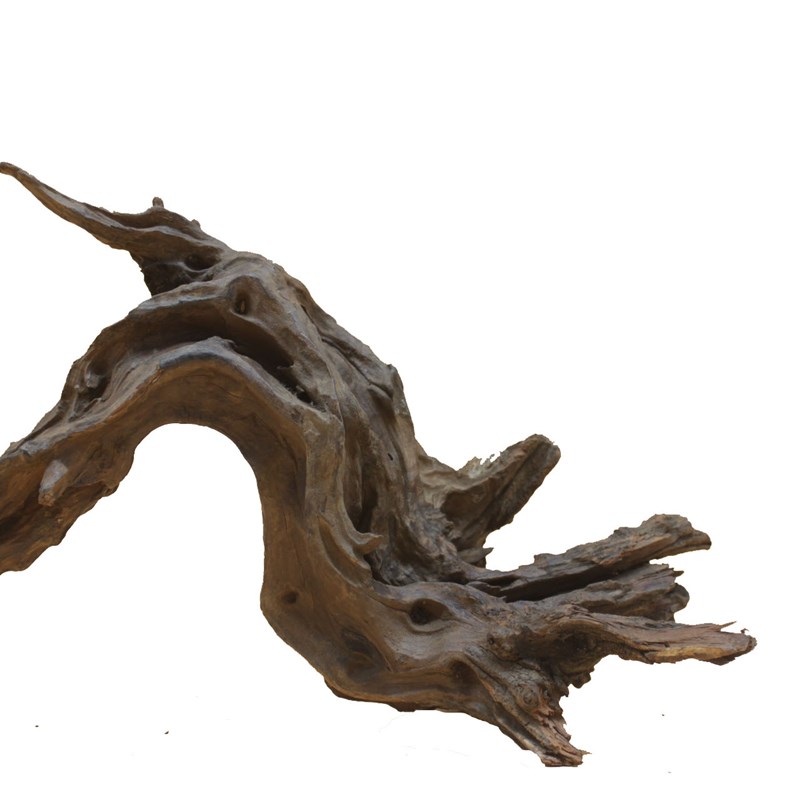 沉木造景鱼缸木头大号小号龟晒台紫柚拱桥型躲避屋免煮南美精品