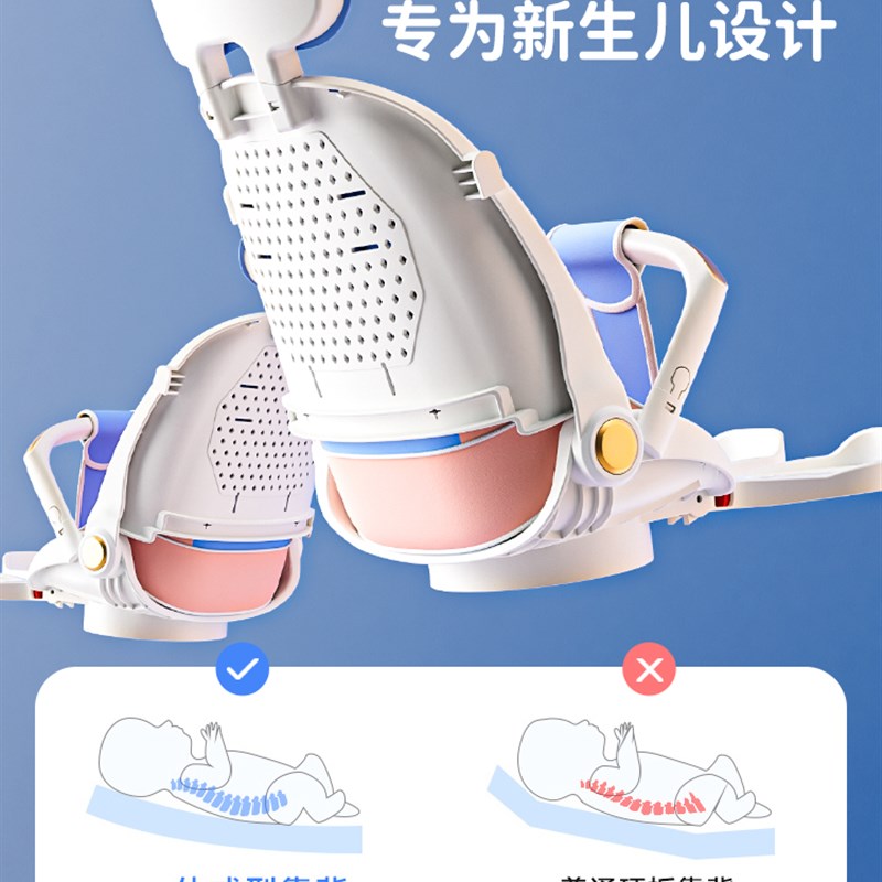 新疆百娃婴儿车可坐可躺溜娃神器手推车轻便可折叠宝宝双向遛娃神
